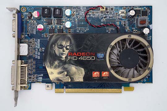 蓝宝石SAPPHIRE HD4650 512MB 显示卡（ATI Radeon HD4650芯片）